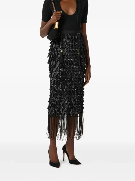 Top Elisabetta Franchi černý
