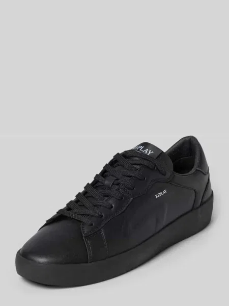 Sneakersy z detalami z logo model RAPID' Replay czarne