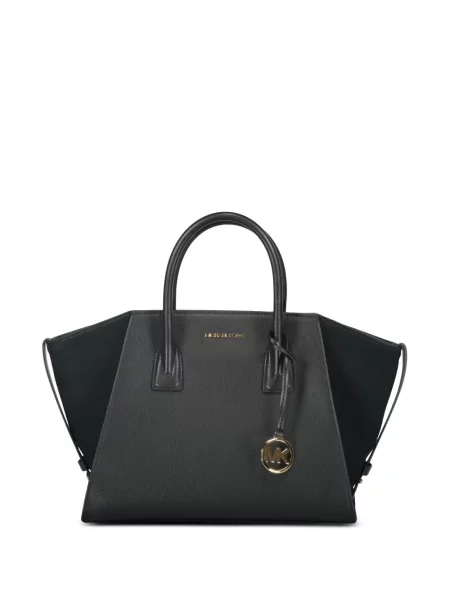 Geanta de piele Michael Kors din piele negru