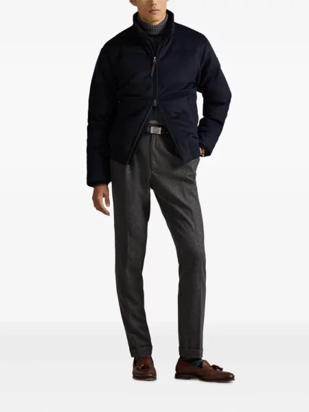 Μικρός κασκέτο Polo Ralph Lauren με χαμηλή μέση υφαίνω διαγωνίως πράσινο