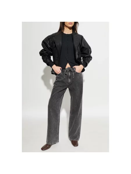 Jeansy straight leg Rag & Bone szare