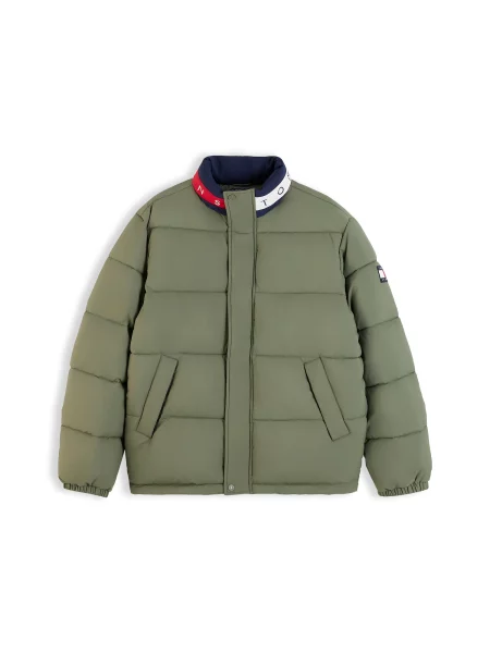 Tommy Jeans Geacă de primăvară-toamnă VAIL kaki