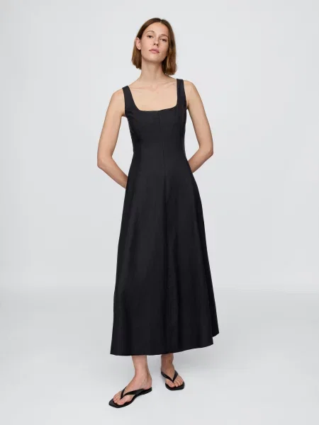 Maxi rochie maxi Gap de in de costum negru