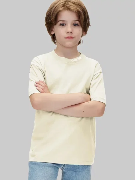 Calvin Klein Jeans tričko detské béžová