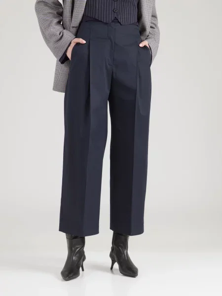BOSS Pantaloni din Tulotta Bleumarin