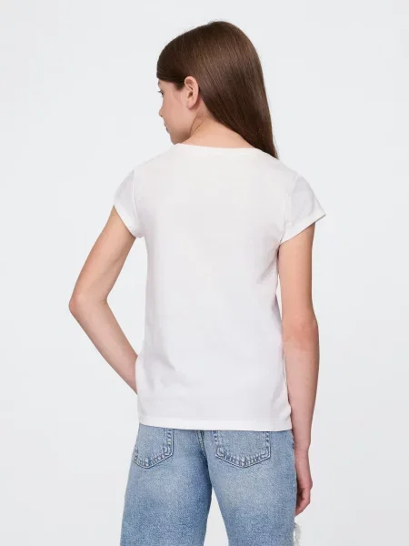 Tricou copii Gap gri