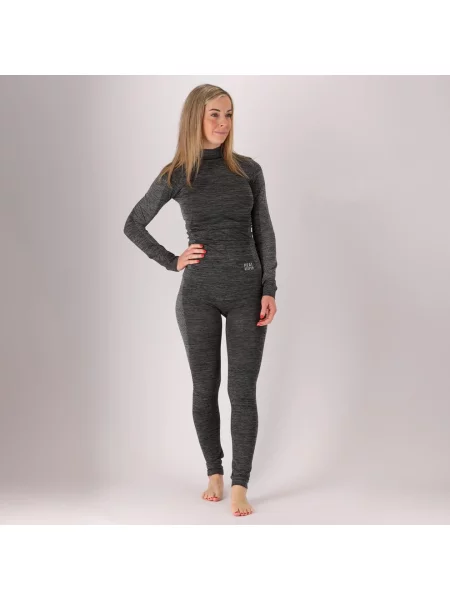 Spodnie termiczne Premium 2 szt. czarne