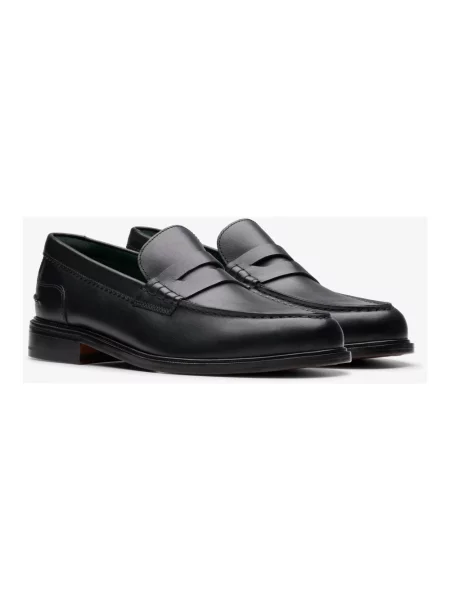 Sneakers Clarks CraftJames Lo Black Leather EUR 41 czarne