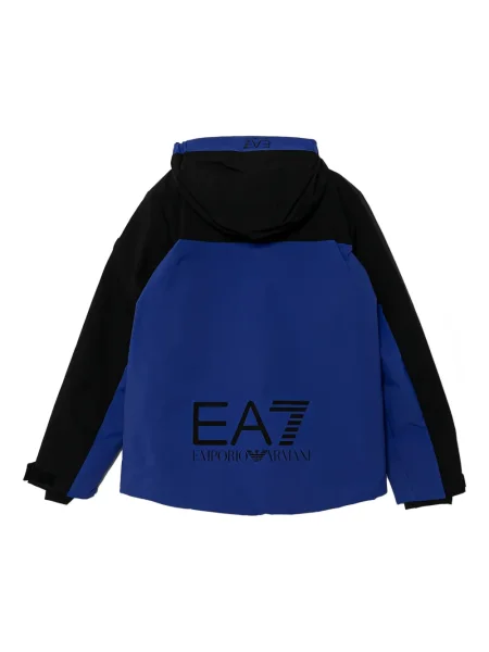 Kurtka dziecięca Ea7 Emporio Armani niebieska