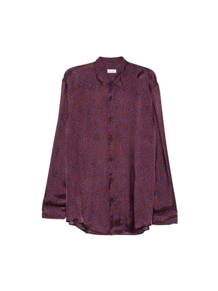 Koszula Dries Van Noten czerwona