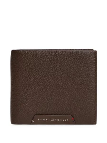 Portofel Tommy Hilfiger cu autograf maro