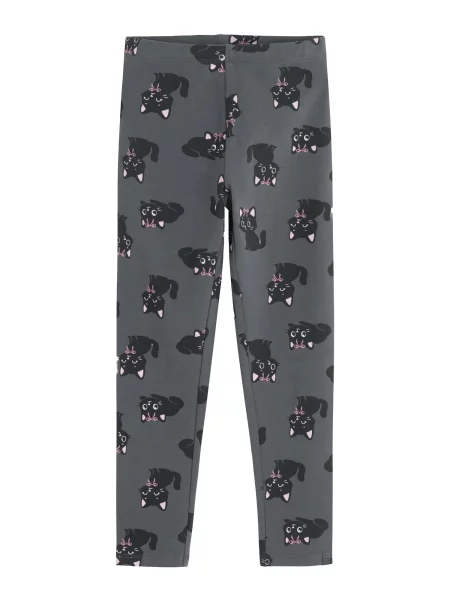 COOL CLUB by SMYK Leggings szürke / rózsaszín / fekete fehér