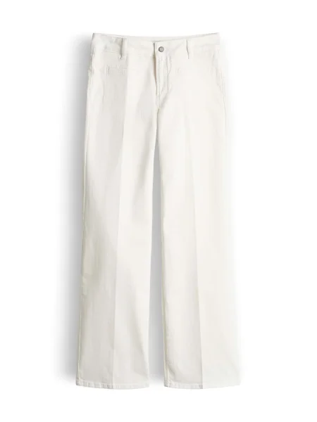 Someday Jeans Carie denim alb