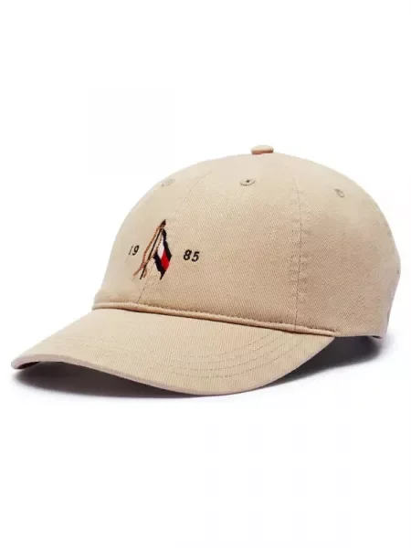 Tommy Hilfiger Baseball sapka SEASONAL FLAG bézs