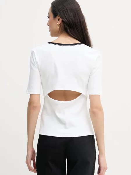 Calvin Klein Jeans T-shirt z beżowa
