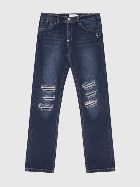 Детские джинсы Philipp Plein синие
