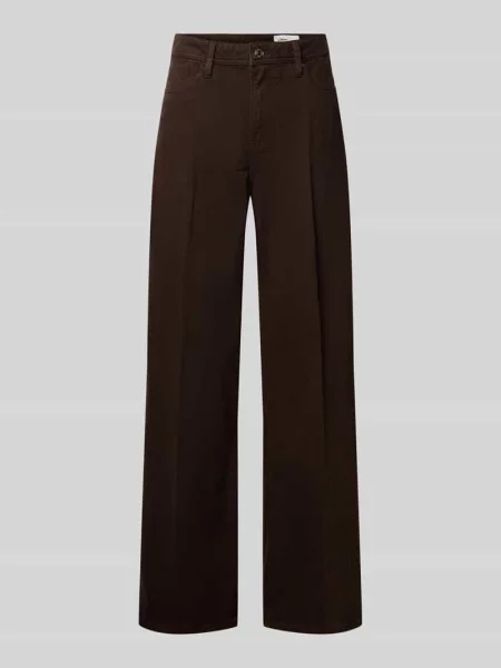Spodnie z szerokimi nogawkami jeansy z mieszanka bawełny model Suri' S.oliver Red Label