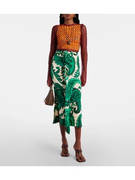 Decupat top Etro tricotate cu imagine