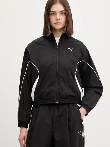 Puma kurtka Sport relaxed woven czarna