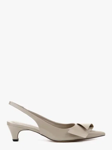 Шкіряні Туфлі-човники LeBERDES сірий