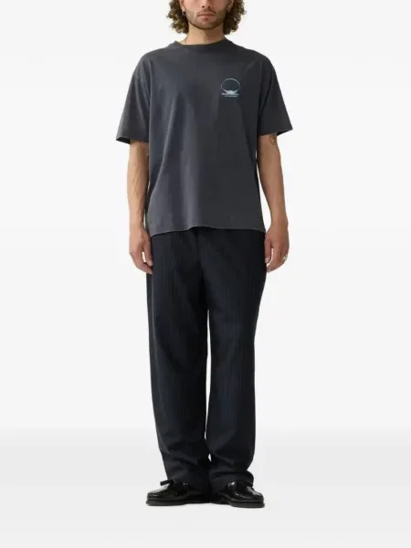 Tricou New Amsterdam cu imagine gri