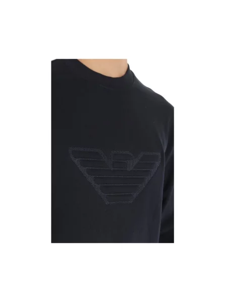 Bluza Emporio Armani niebieska