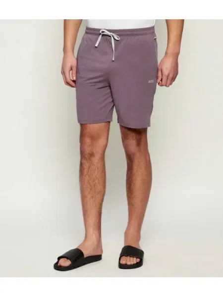 BOSS BLACK Pantaloni scurți Mix&Match violet