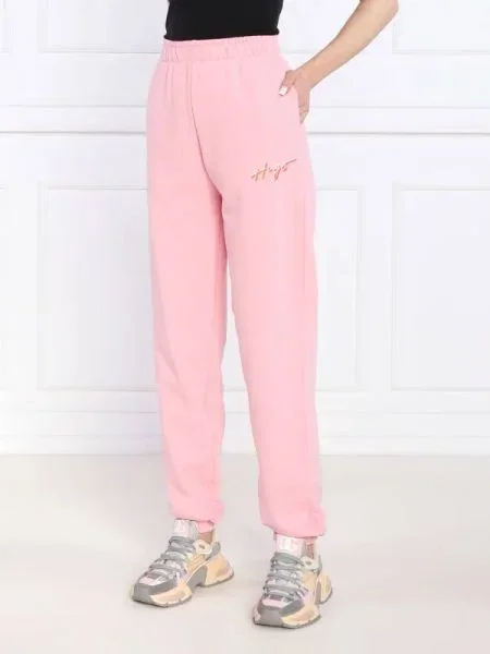 HUGO Pantaloni de trening Njola roz