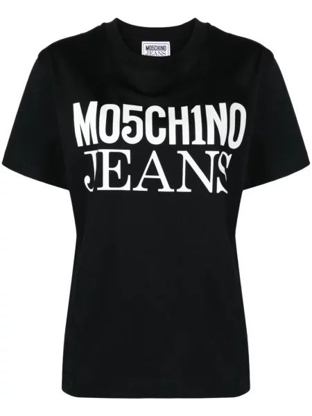 Tricou Moschino cu imagine negru