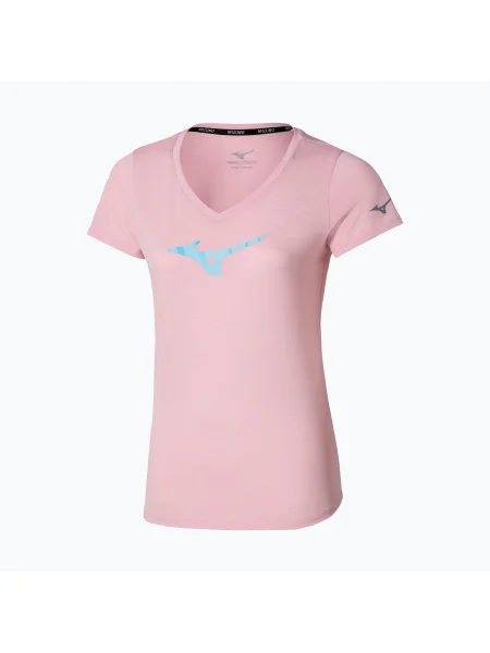 Tricou de alergare pentru femei Mizuno Core Runbird Tee bleached mauve
