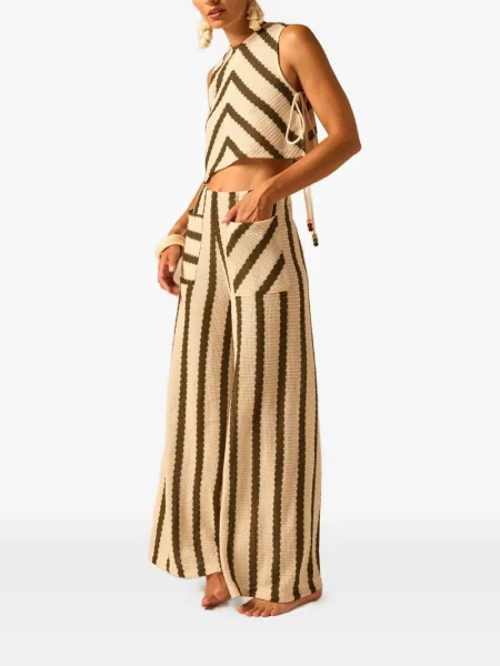 Spodnie palazzo Jbq w paski