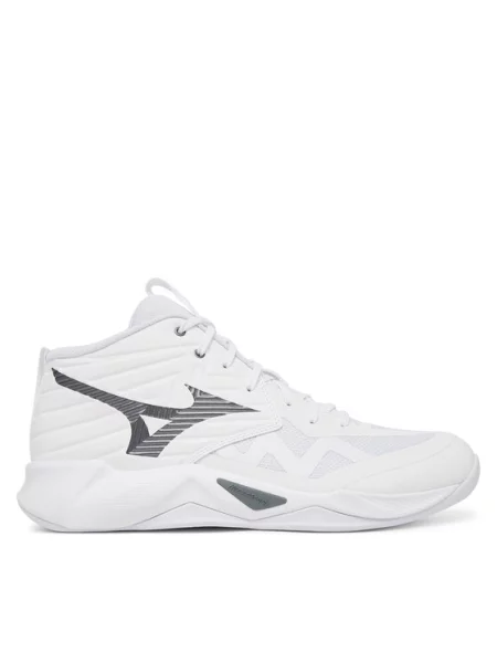 Mizuno Batai uždaroms aikštelėms Wave Momentum Pro Mid balta