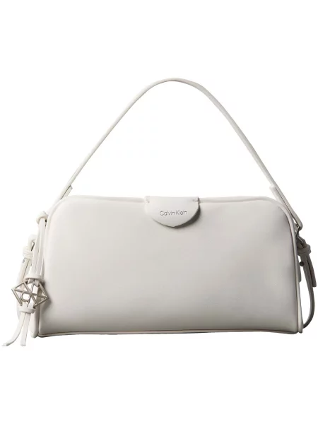 Calvin Klein geantă crossbody pentru femei alb