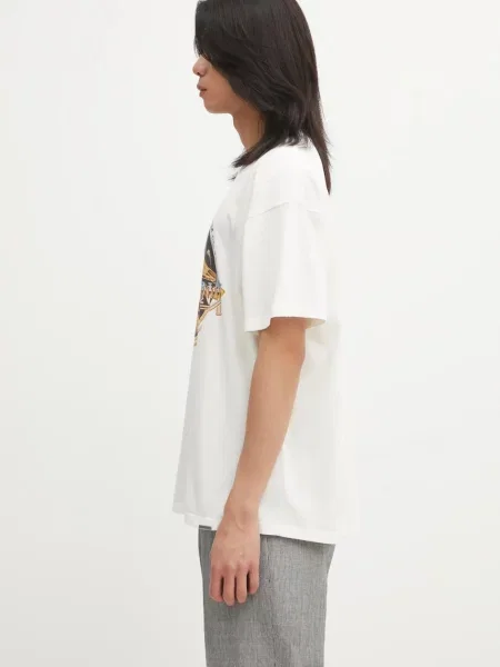 Tricou REPRESENT Golden Tour T-Shirt UNISEX Flat White L alb