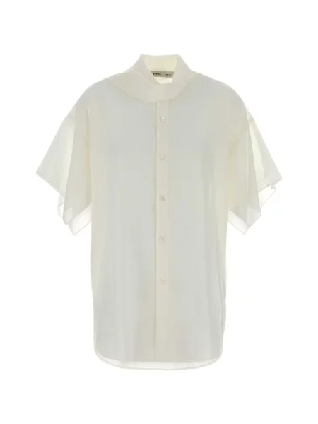 Koszula Carven drapowana biała
