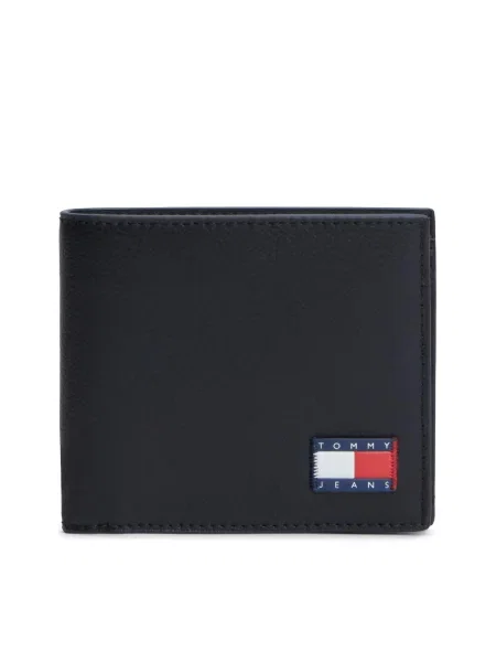 Tommy Jeans Portofel HERITAGE' negru