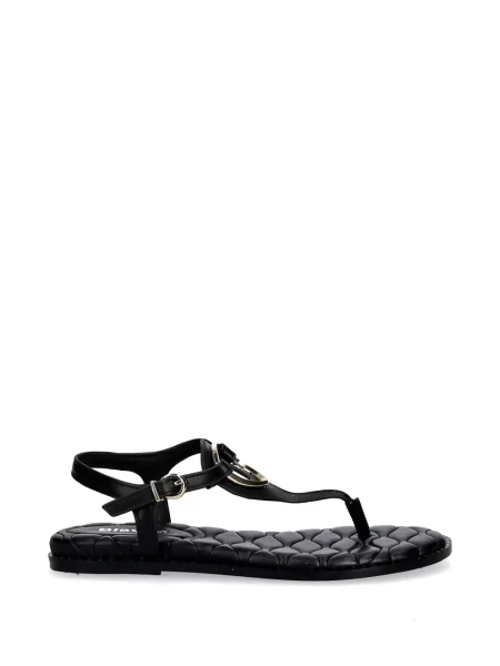 Sandale Blauer cu motiv cu inimi negru