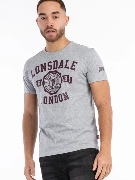 Tricou Lonsdale gri
