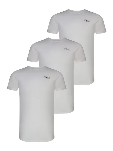 SikSilk Tricou funcțional negru alb