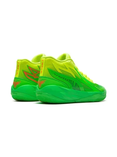 Sneakersy dziecięce Puma zielone