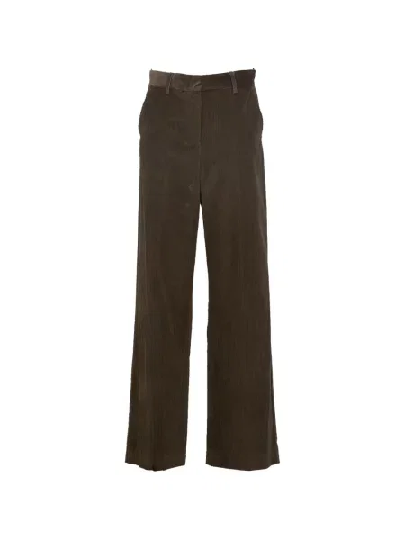 Pantaloni Weekend Max Mara de catifea maro