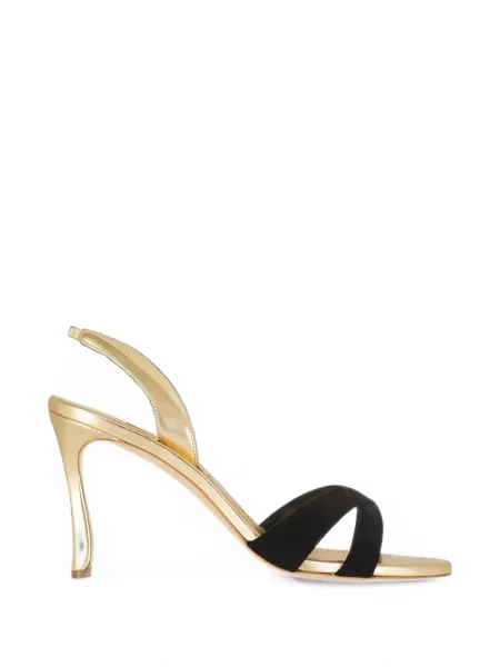 Sandale Manolo Blahnik slingback cu bretele