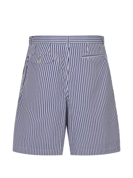 Ριγέ σορτς Comme Des Garçons μπλε