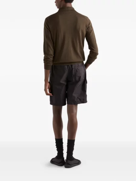 Slip de baie Prada negru