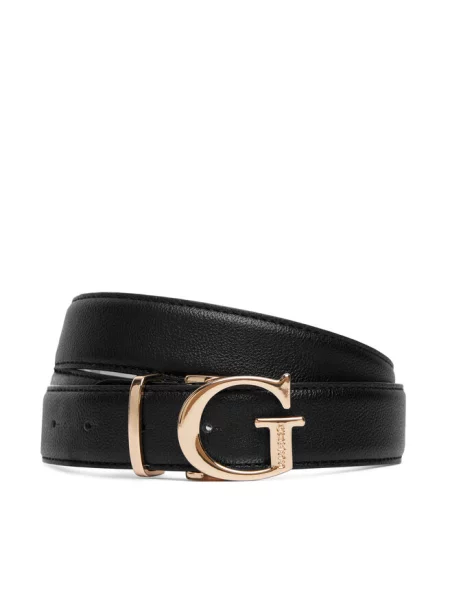 Pasek Guess czarny