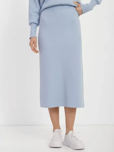 Sewel Спідниця міді блакитний