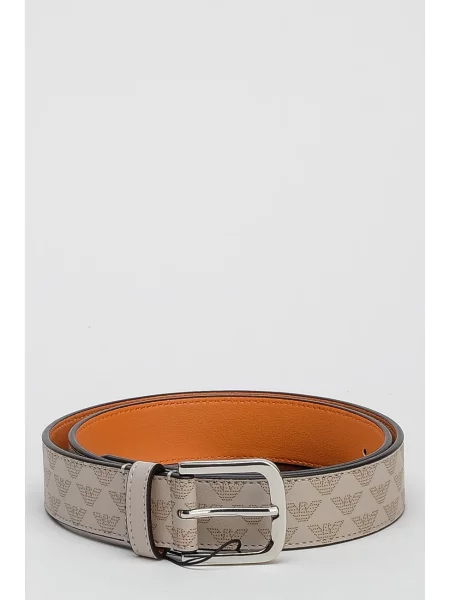 Ремінь Emporio Armani бежевий