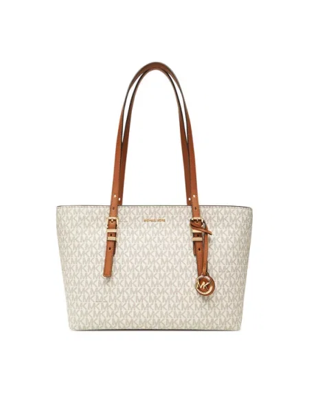 MICHAEL Michael Kors Дамска чанта Quinn бежов