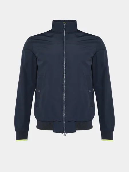 Бомбер Geox синий