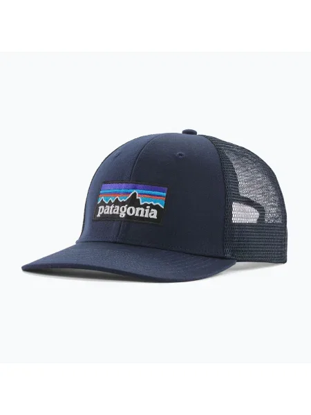 Šiltovka Patagonia Logo Trucker naw navy tmavo modrá